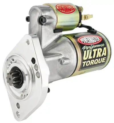 Power Master Ultra Torque Starter; 250 ft./lb. Torque; 18:1 Compression Ratio; 4.5:1 Gear Reduction; Natural Finish;