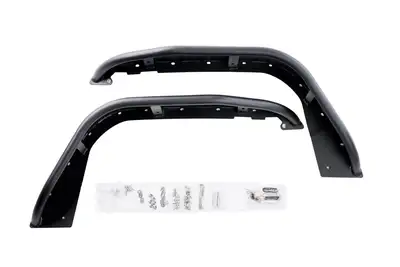 Combat Off Road 18c Wrangler/Gladiator Jl/Jt Full Assault Black Aluminum Fender Kit Black Front