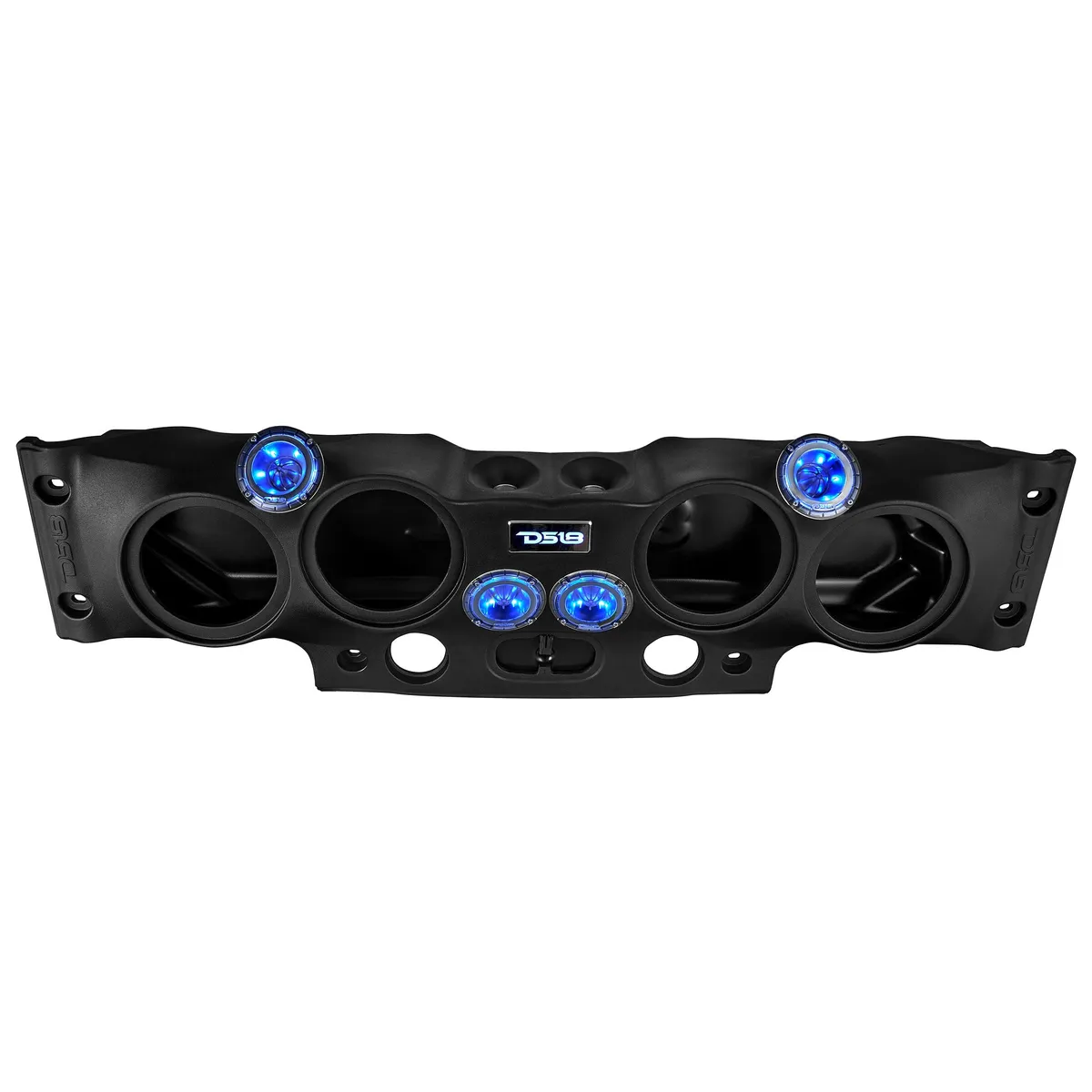 Jeep Jk/Jku Overhead Sound Bar System Fits 4 x 8" Speakers (Not Included) 4 x Tweeters Pro-Tw4l And 2 x Drivers Pro-Drnsc1.5 And Harness Included- Black product image