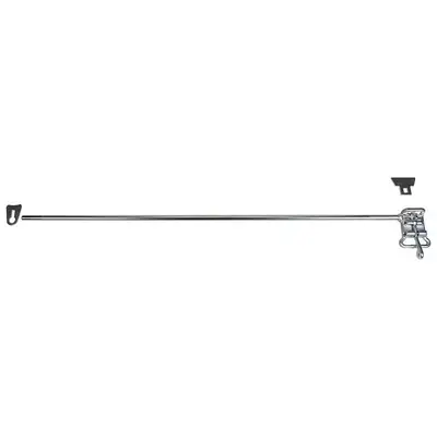 Allstar Performance Window Net Kit Latch Type Round Bar