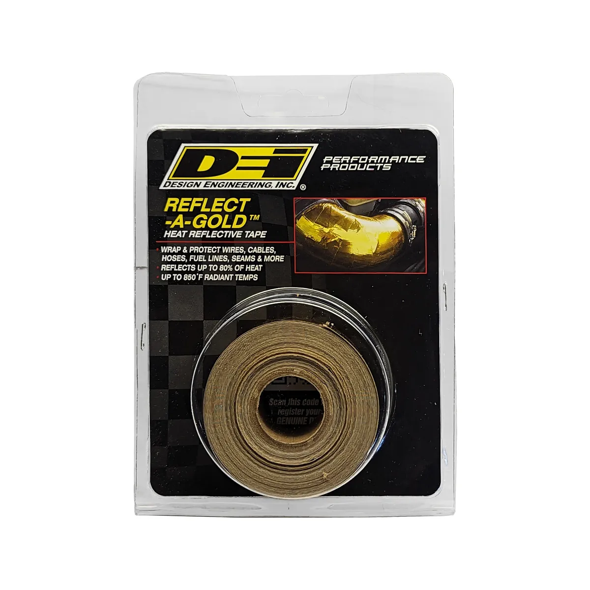DEI 10395 Reflect-A-GOLD Heat Reflective Tape 1.5 x 30' 010395 product image