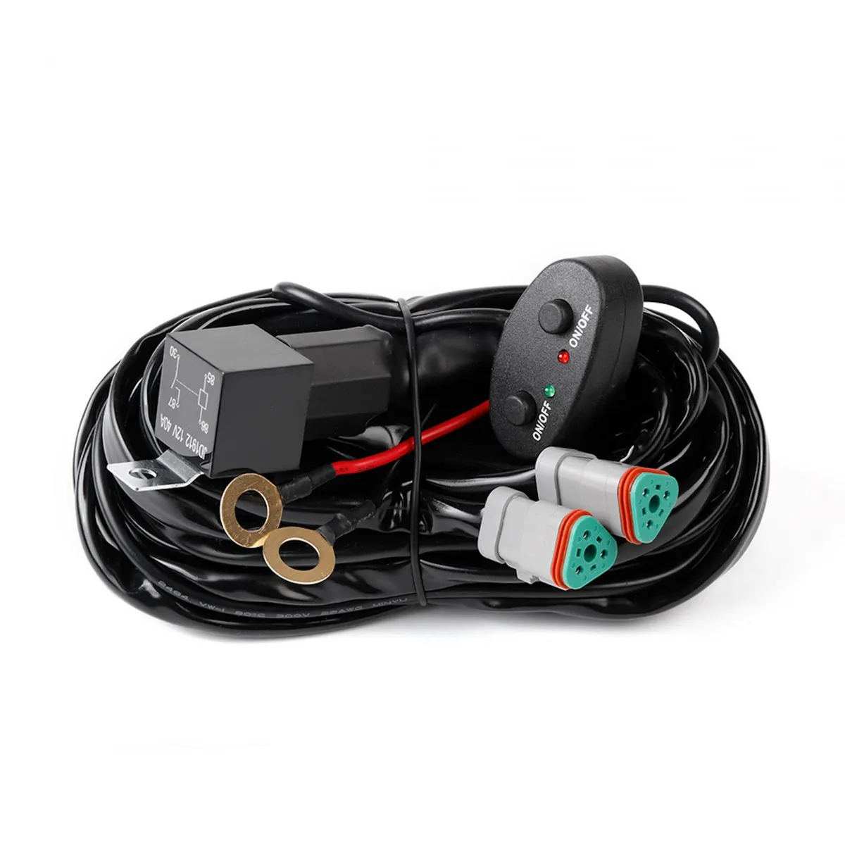 Light Bar Wire Harness Dual DT-3 Connector Vivid Lumen product image