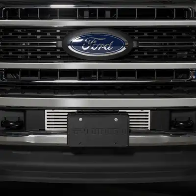 Putco 23c F250/F350 Super Duty Bar Design Bumper Grille Inserts Ss