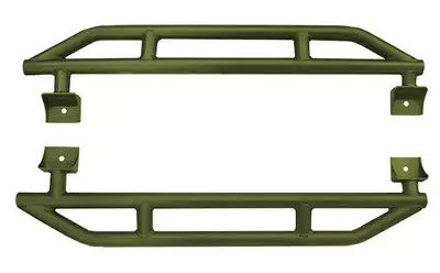 Steinjager Armor 2007-2018 Rock Sliders 2 Door Locas Green