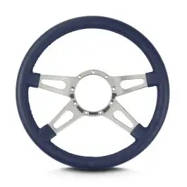 Lokar Mark 9 Supreme Polished Standard Grip Blue