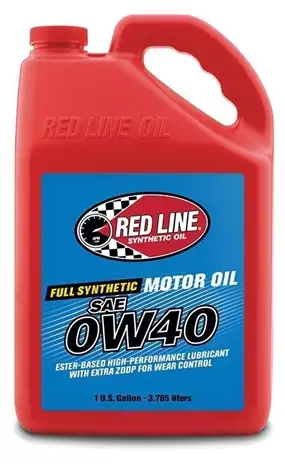 Red Line Oil 0W40 Synthetic Motor Oil 1 Gallon Red Line Oil