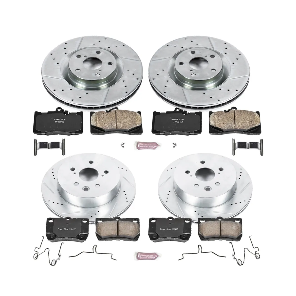 Z23 Evolution Brake Kit fr 2011 Lexus Gs350 2011 Lexus Gs450h 2011 Lexus Gs460 2011-2012 Lexus Is35 product image
