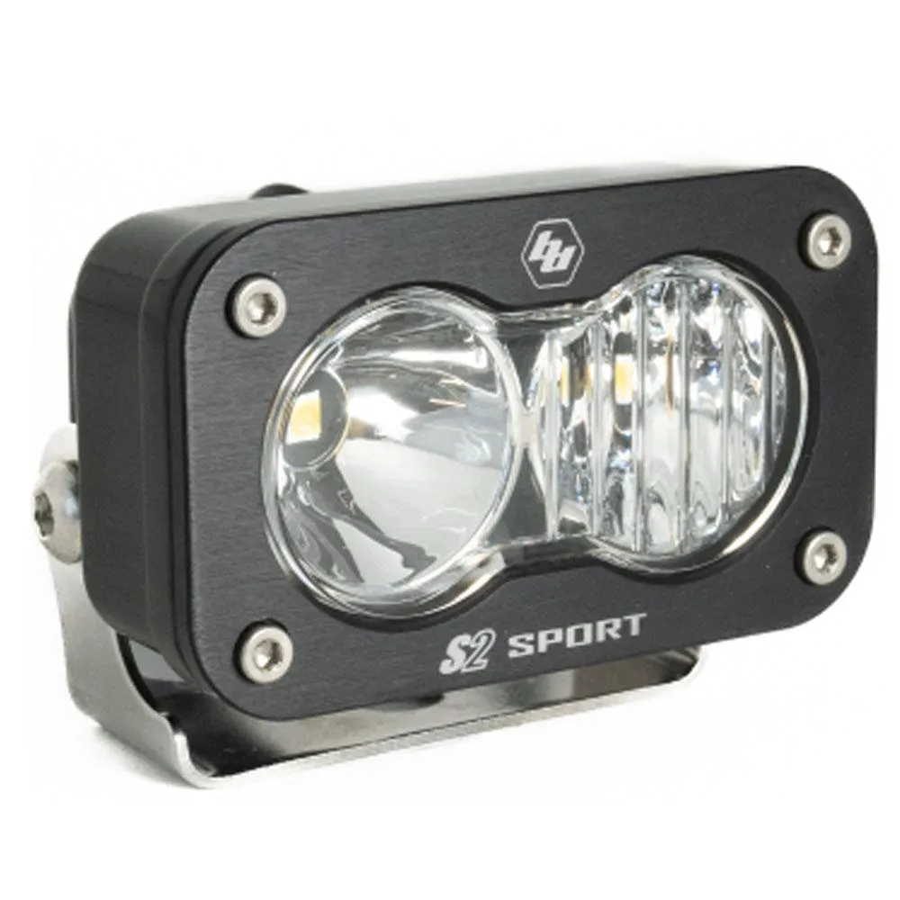 LED Work Light Clear Lens Driving Combo Pattern Each S2 Sport Baja Designs product image