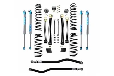EVO Manufacturing 2.5" Heavy Duty Gas/392jeep Wrangler JL Jlu Lift Kit Enforcer Suspension Systems HD