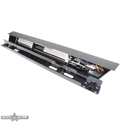 Rock-Slide Engineering Jeep JK Side Step Sliders For 07-18 Wrangler JK 2 Door Models Set Rock Slide Engineering