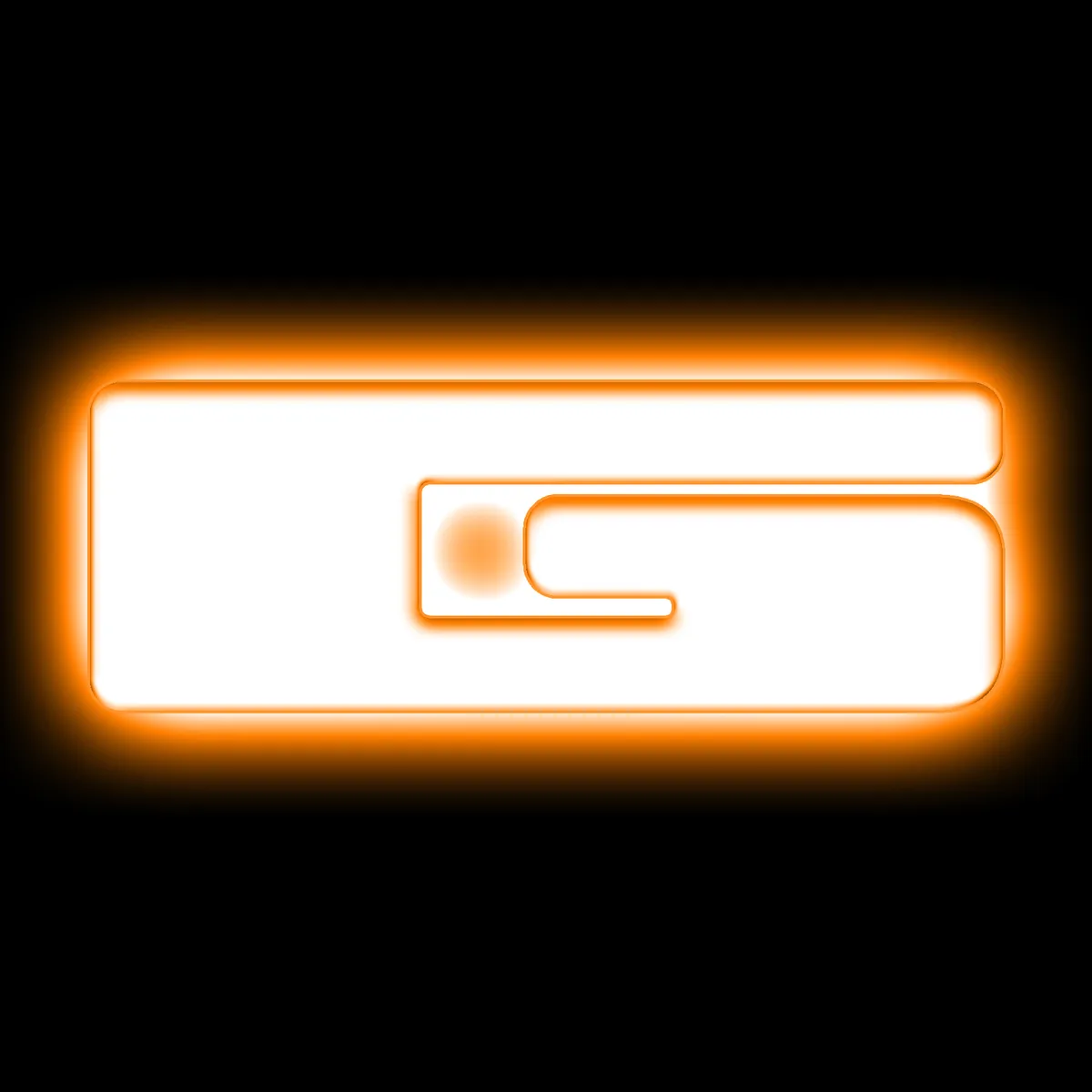 ORACLE Lighting Universal Illuminated LED Letter Badges - Matte White Surface Finish - G product image