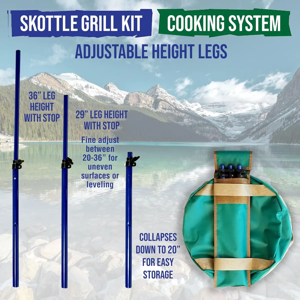 TemboTusk Skottle Grill Kit         (Free Shipping) product image