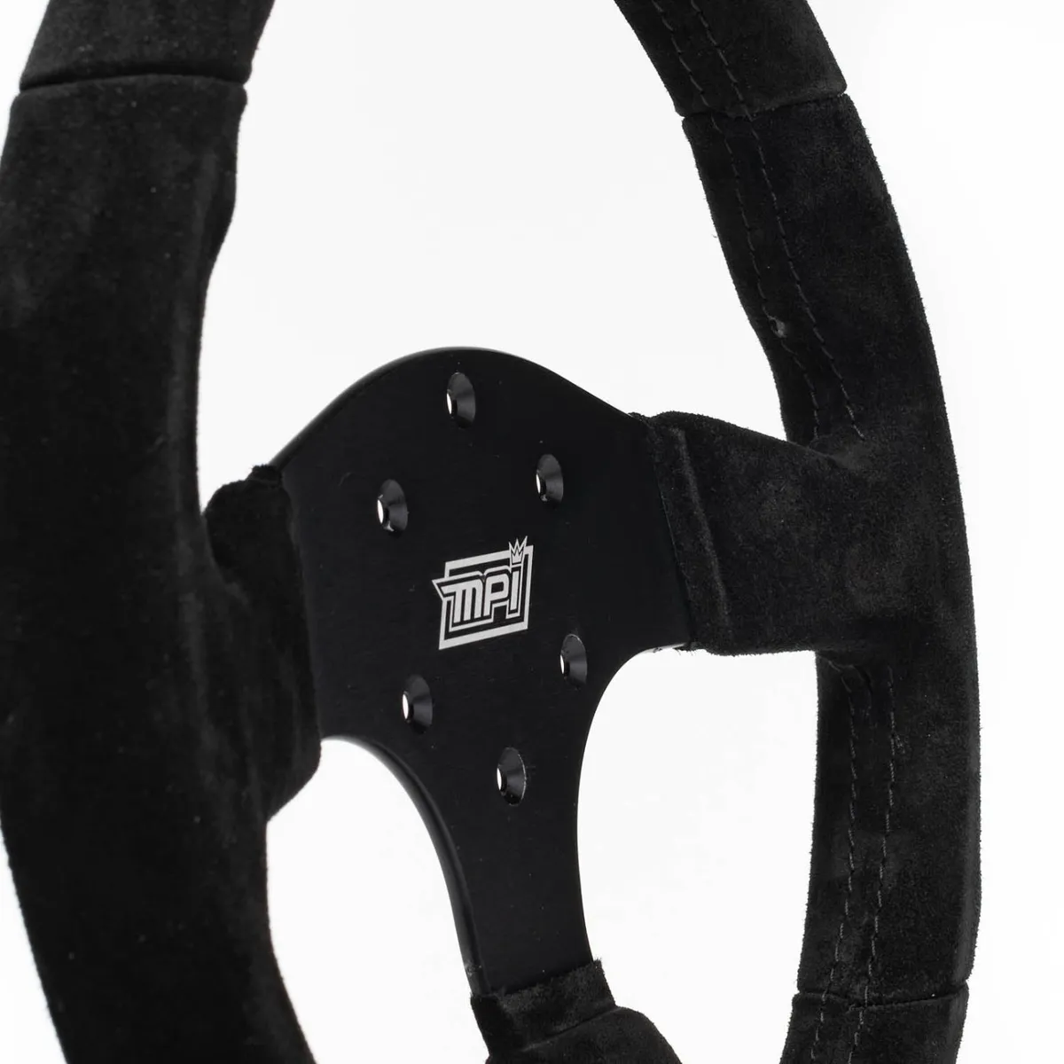 Touring Steering Wheel 13in Full Black D Shaped product image
