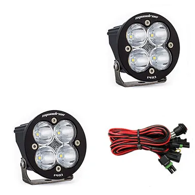 Baja Designs Baja Designs Squadron-R Pro Black LED Auxiliary Light Pod Pair - Universal