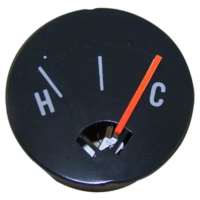 Crown Automotive Jeep Replacement Crown Automotive Jeep Replacement J8124670 Temperature Gauge for Select 1955-1975 Jeep CJ-3B, CJ-5, CJ-6