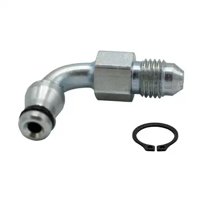 Tilton Inlet Swivel Fitting 90 Deg Male 4an