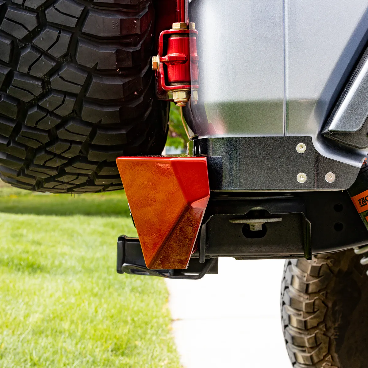 18c Wrangler Krawler Lite Bolt On Rear Bumper Raw product image