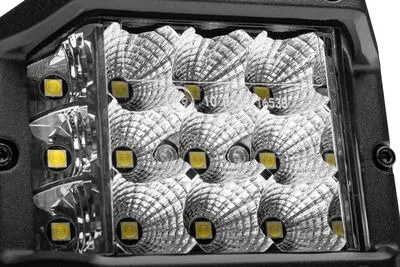 go Rhino 750300323fcs Bright Series - Sideline 4x3 LED Flood Lights, Pair product image