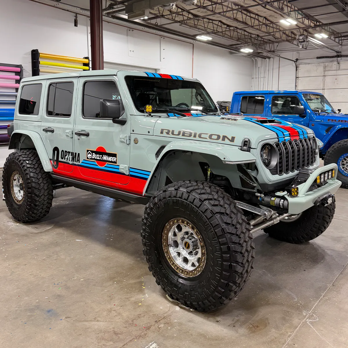 18c Wrangler Legacy Front Bumper With Hoop Raw product image