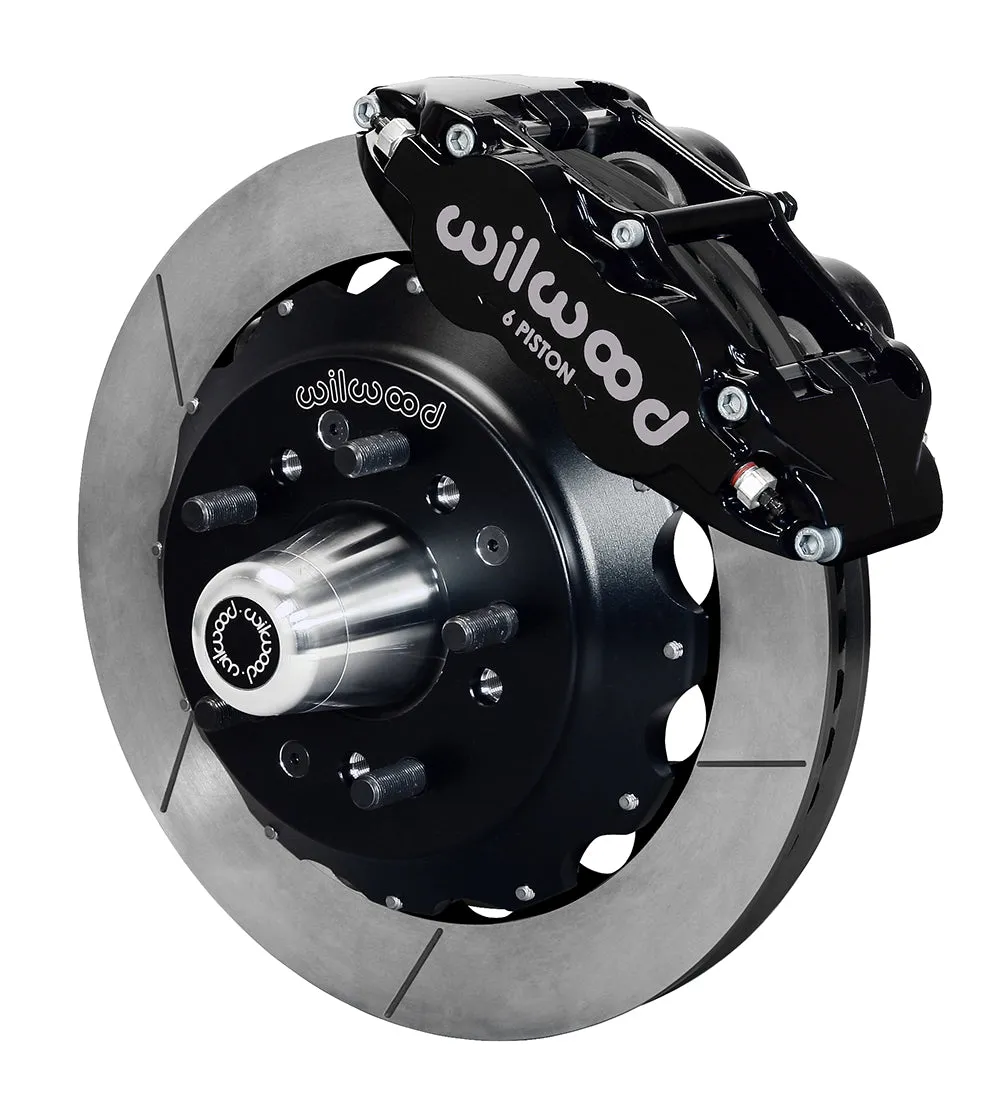 1978 - 2003 Buick, Chevrolet, GMC, Isuzu, Oldsmobile, Pontiac Forged Narrow Superlite 6R Big Brake Front Brake Kit (Hub) - 140-12298 product image