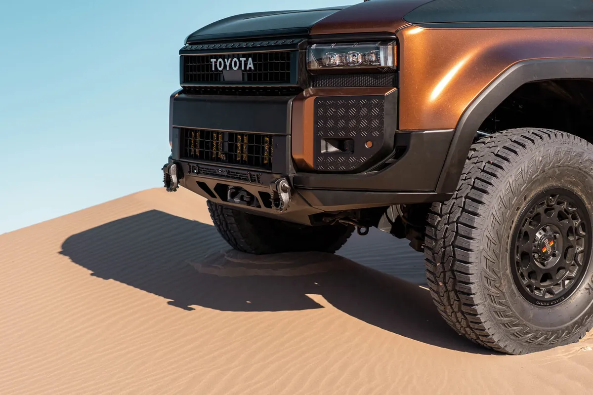 DV8 OFFROAD 2024-2026 Toyota Land Cruiser Spec Series Front Bumper FBTL4-02 product image