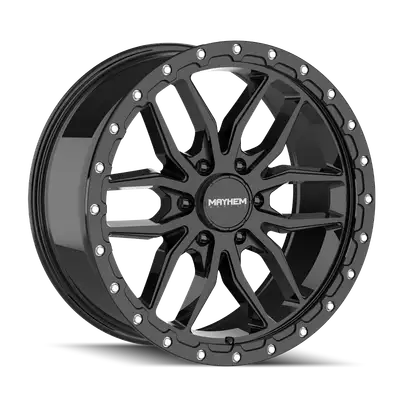 Mayhem Vector (8310) Gloss Black 17x9 6139.7 18mm 106mm