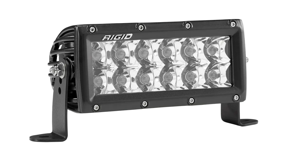 Rigid E-Series Pro LED Light, Spot Optic, 6 Inch, Black Housing product image