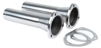 Pypes Performance exhaust Reducers 3.5 in Header To 2.5 in Pipe Collector Polished Finish Hardware Incl 304 Stainless Steel Pypes Exhaust