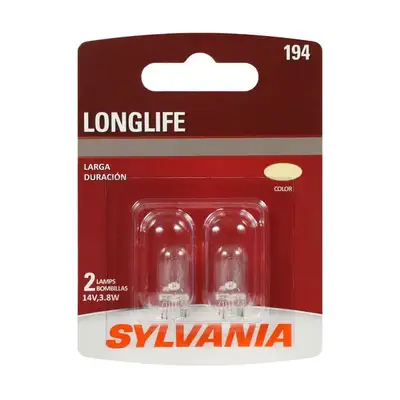 Sylvania Sylvania Long Life Miniture Bulb #194 Pair