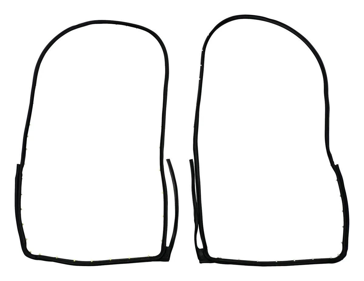 Rear Door Weatherstrip Set for 2011-2022 WK Grand Cherokee product image