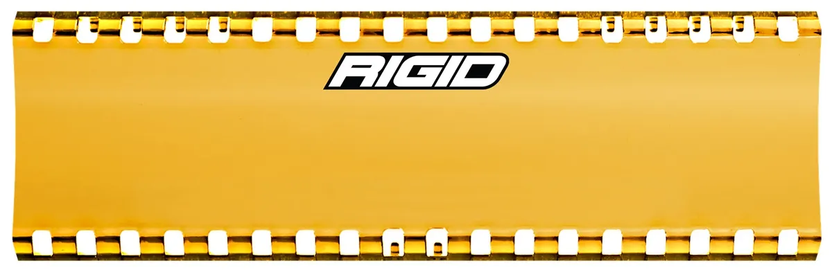 RIGID Industries 105863 Light Cover For 6 Inch SR-Series LED Lights, Amber, Single product image