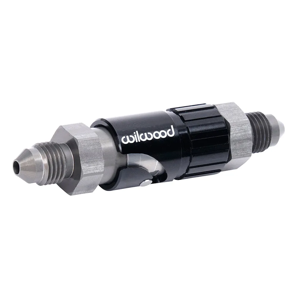 Nobleed Quick Disconnect Fitting Kit3 an Male/3 an Male Aluminum Black product image