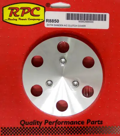 Racing Power Company Aluminum A/C Clutch Cover