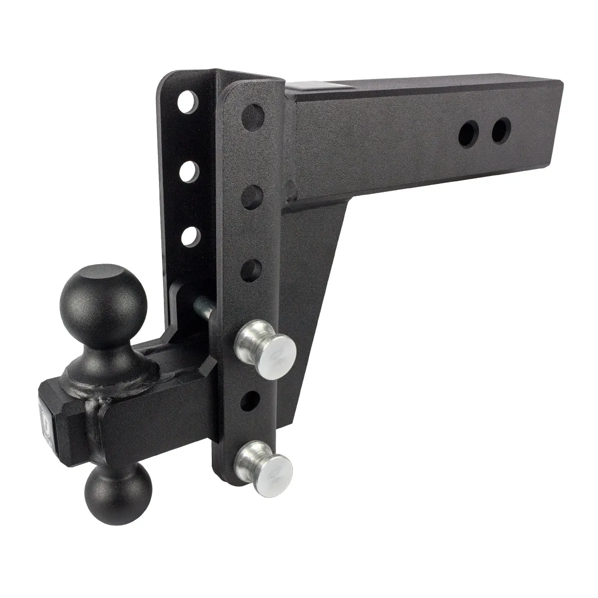 3.0" Heavy Duty 6″ Drop/Rise Hitch - 2" & 2-5/16" Dual Ball (No Additional Cost) product image