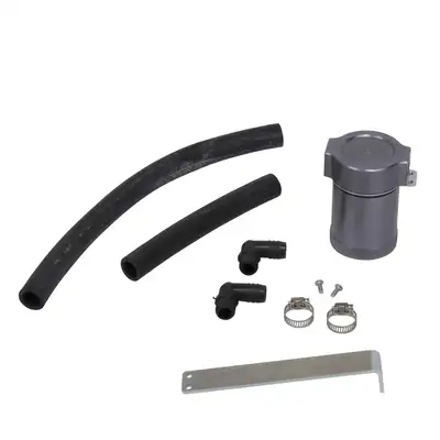BBK Performance Ford Mustang V6 Oil Separator Kit With Billet Aluminum Catch Can 11-14