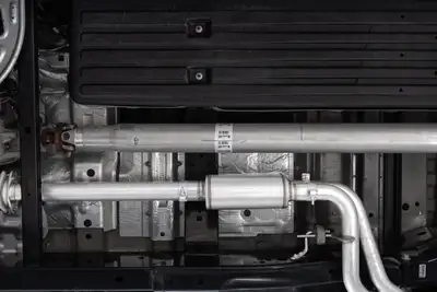 MBRP Exhaust Armor Pro Cat Back Exhaust System; 3 in.; T304 Stainless Steel; 2.5 in. Dual Pre-Axle; W/4 in. OD. Tips; Race Profile;