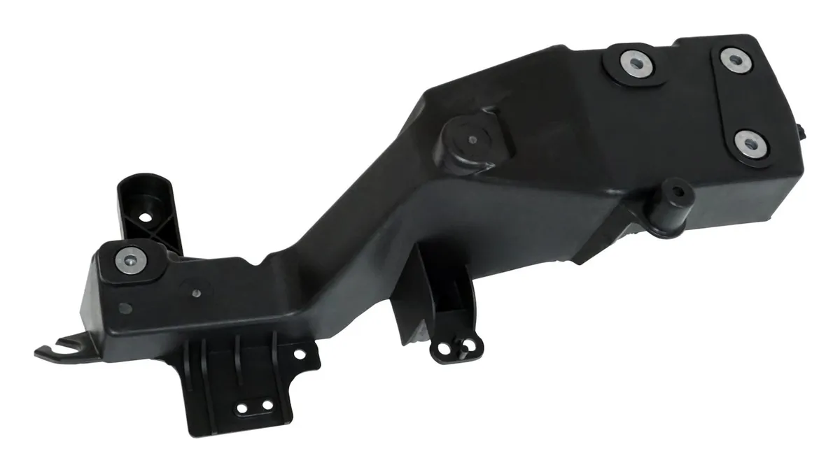 Black Headlight Mounting Bracket Right Headlamp Mounting Bracket;located Below Headlamp product image