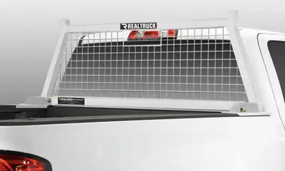 RealTruck Backrack 1923 Ranger/15c Colorado/Canyon Safety Rack White Frame Only (Hdw Kit Req)
