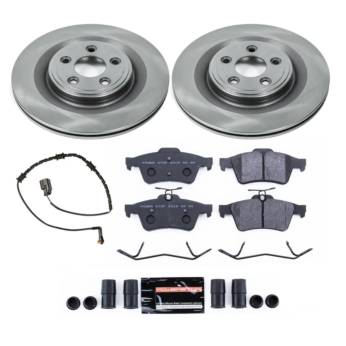 Track Day Spec Kit-Stage 2 Kit For Spec Racing Series/Advanced Track Day Enthusiasts: Rotors And Pads-For Use W/Race Tires product image