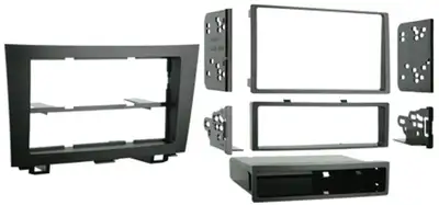 Metra Electronics Turbokits; Radio Installation Kit; Incl. Instr./Hardware/Removable Storage Pocket/Snap-In Iso Mount System W/Custom Trim Ring; For Din or Two Single Din; Recessed Din Opening;