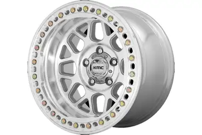 KMC Wheels KMC Wheels KM235 Grenade Crawl Series Beadlock Wheel 17x9 5x5 38mm Offset Machined - JT/JL/JK