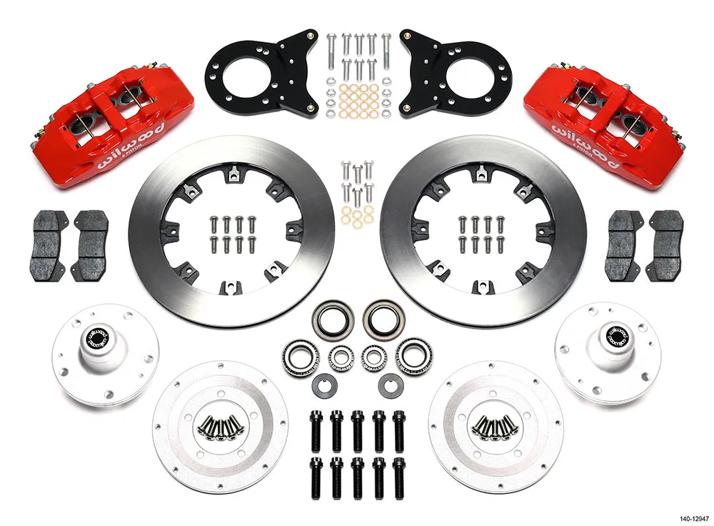 1963 - 1970 Ford, Mercury Forged Dynapro 6 Big Brake Front Brake Kit (Hub) - 140-12947 product image