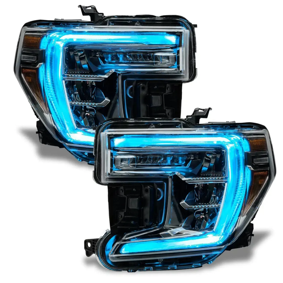Oracle Lighting 2019-2022 Gmc Sierra 1500 Colorshift Rgb+w Headlight DRL Upgrade Kit product image