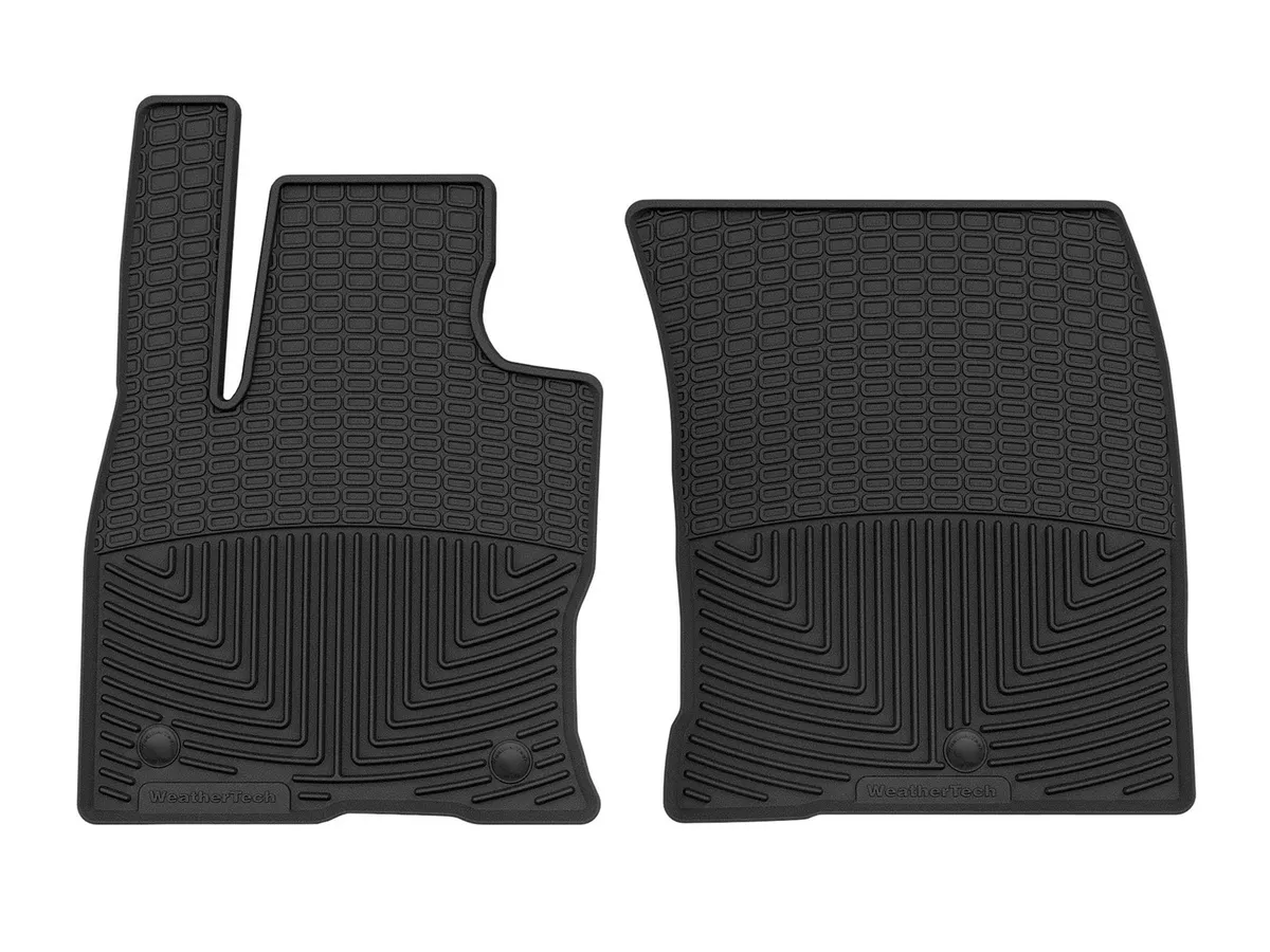 Weathertech 2022 + Ford Maverick Black Front Rubber Mats