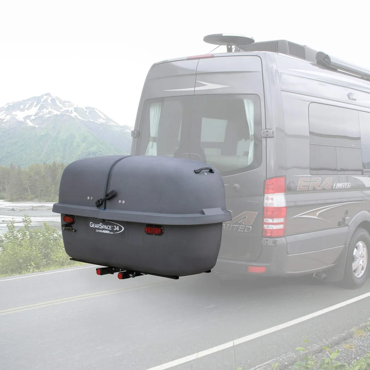 GearSpace Slideout Cargo Carrier - Dark Grey product image