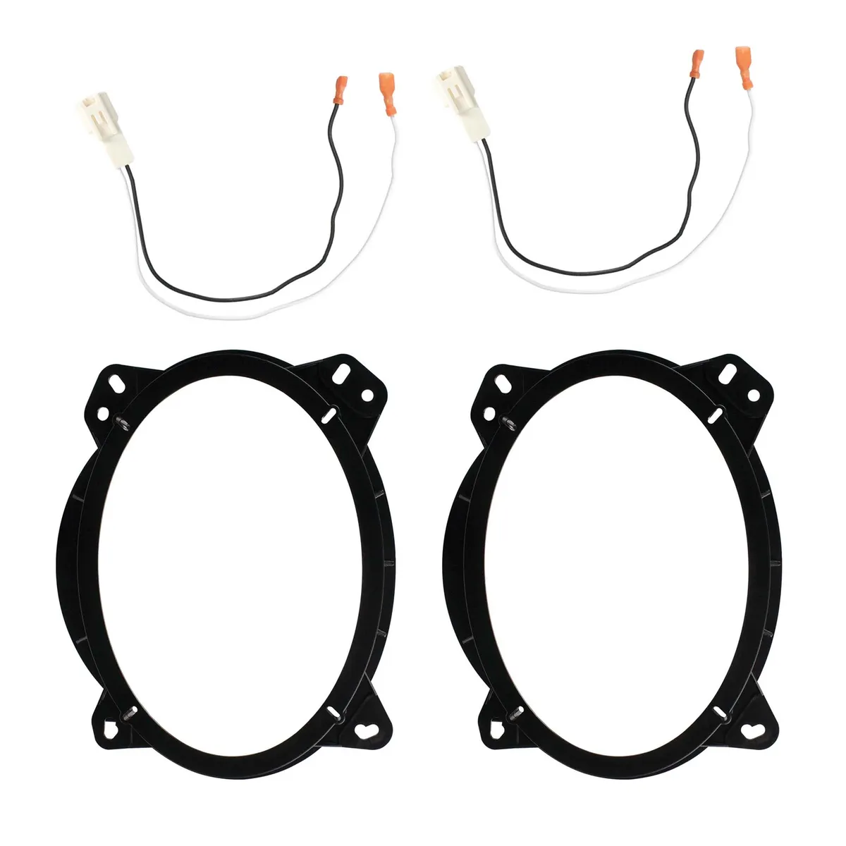 Combo Speaker Kit; Front; For 6 x 9 in. Speakers; Includes Speaker Adapter And Speaker Harness; product image