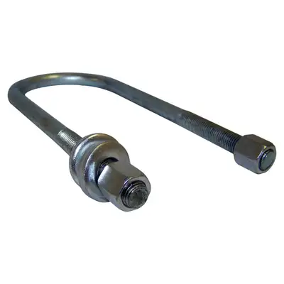 Crown Automotive Jeep Replacement U-Bolt 1945-1949 CJ-2A, Rear (4 Required);1948-1953 CJ-3A, Rear (4 Required);1953-1968 CJ-3B, Rear (4 Required);1967-1971 C101 Commando, Rear (4 Required);1947-1965 Pickups, Rear (4 Required);1946-1964 Station Wagons, Rear (4 Required);1948-1963 Sed