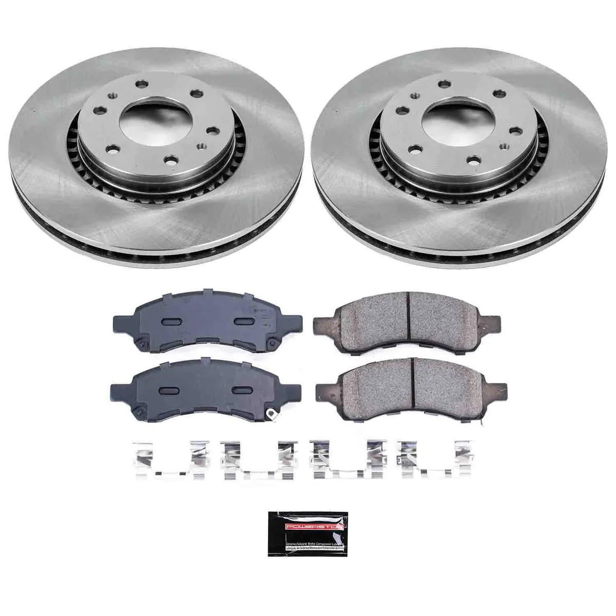 Autospecialty Brake Kit Front 2006-2007 Buick Rainier 2006-2009 Chevy Trailblazer 2006-2009 Gmc Envoy product image