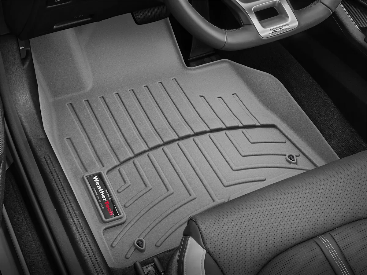 FloorLiner™ DigitalFit®; Gray; Front; product image