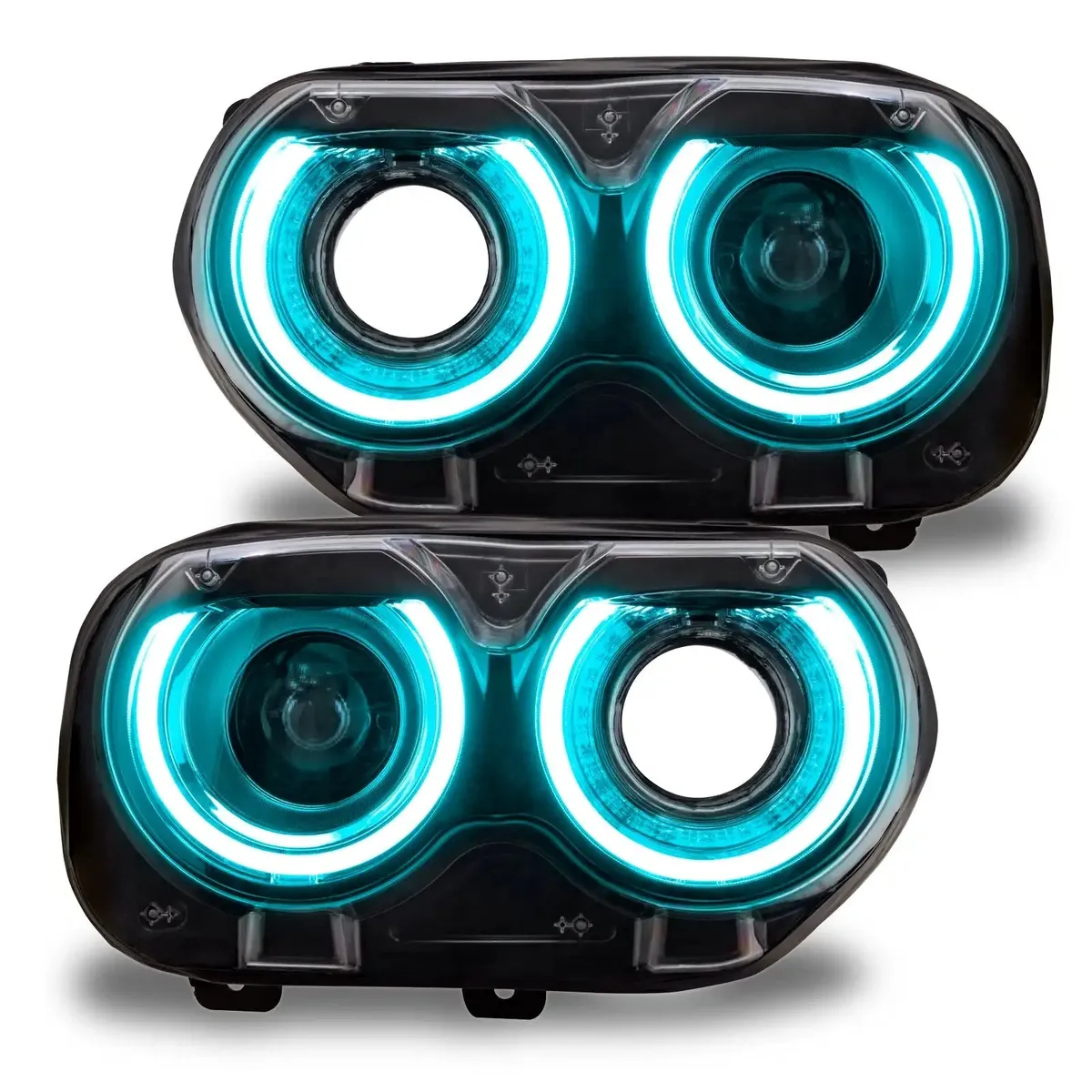 Oracle Lighting 2015-2023 Dodge Challenger Colorshift Rgb+w Headlight DRL Upgrade Kit product image